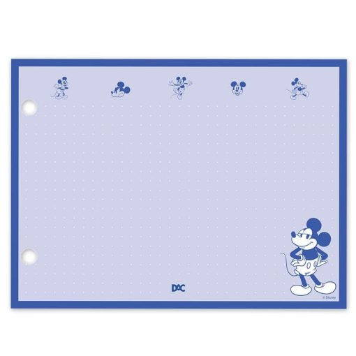 Refil Caderno Argolado Mini Mickey 80 Folhas - Dac - Image 3