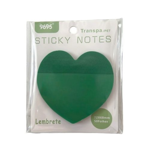 Post-it Sticky Notes Verde Transparente*