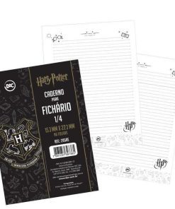 Refil de Folhas Colegial Harry Potter com 96 folhas - DAC