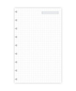 Refil Planner Maxi SF Quadriculado 30 fls. 6021-3