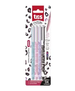 Caneta Esferográfica Holic Pets – Tris