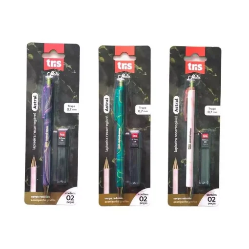 Lapiseira Astral 0.7mm Holic - Tris