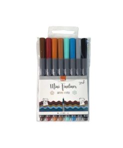 Caneta Mini fineliner 0.4mm Autumn/Winter - BRW