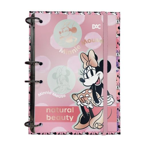 Fichário Colegial com fechamento em Elástico Minnie - DAC
