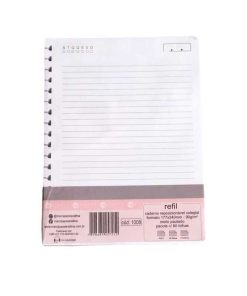 Refil Caderno Reposicionável Colegial - MERCI