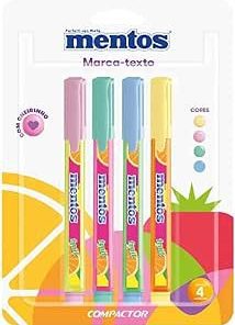 Marca Texto Mentos Com Cheirinho - Compactor