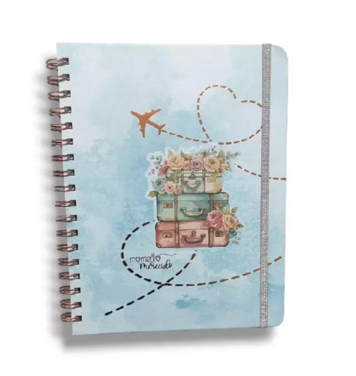 Caderno Colegial Reposicionável Momento Merecido - Merci