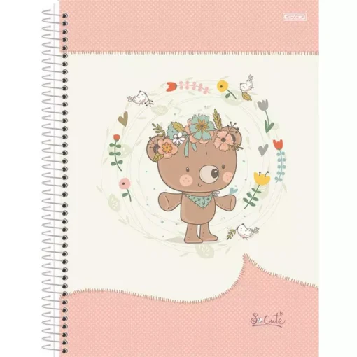 Caderno Universitário de Urso - So Cute