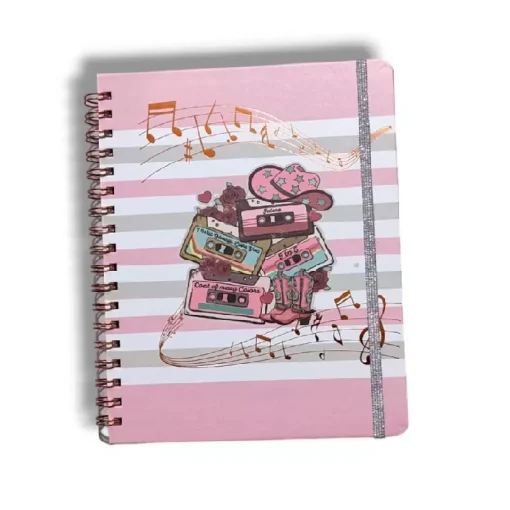 Caderno Colegial Reposicionável Country Cute - Merci