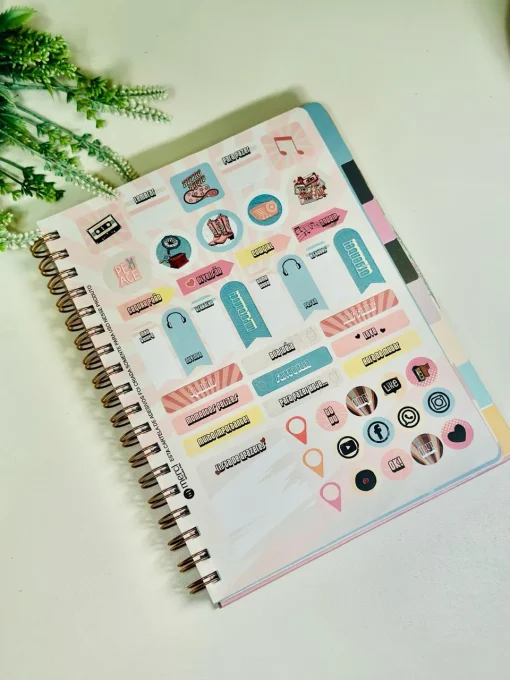 Caderno Colegial Reposicionável Country Cute - Merci - Image 3