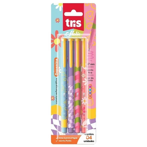 Caneta Esferográfica Holic Dopamina - Tris