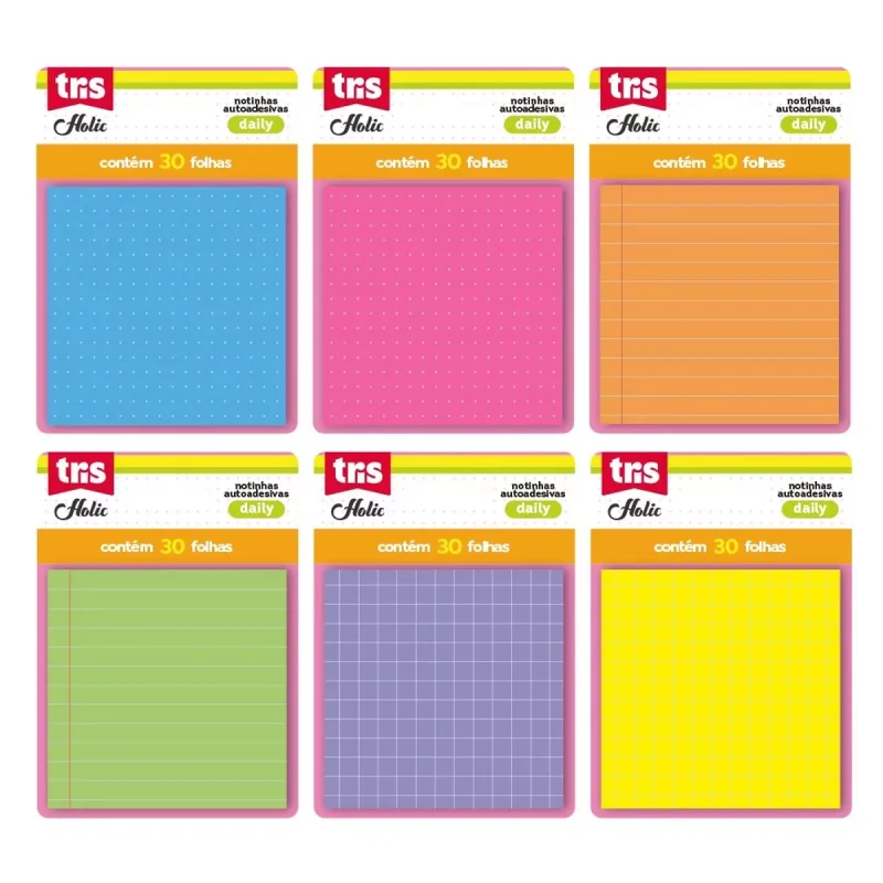 Notas Autoadesivas Daily - Tris