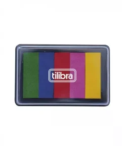 Almofada para Carimbo Tilibra Colors Degrade 5 Cores - Tilibra