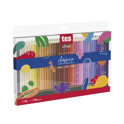 Lápis de Cor Vibes Clássica - Tris