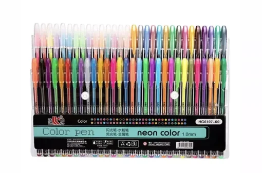 Caneta Neon Color 1.0mm 60 Cores