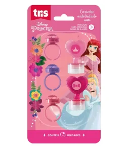Kit Carimbo Autotintado Princesas - Tris