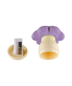 Alternative view of Apontador Com Depósito Com Borracha Floral - Tris Holic Dopamina