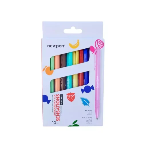 Esferográfica Clic Sensations Perfumada - New Pen