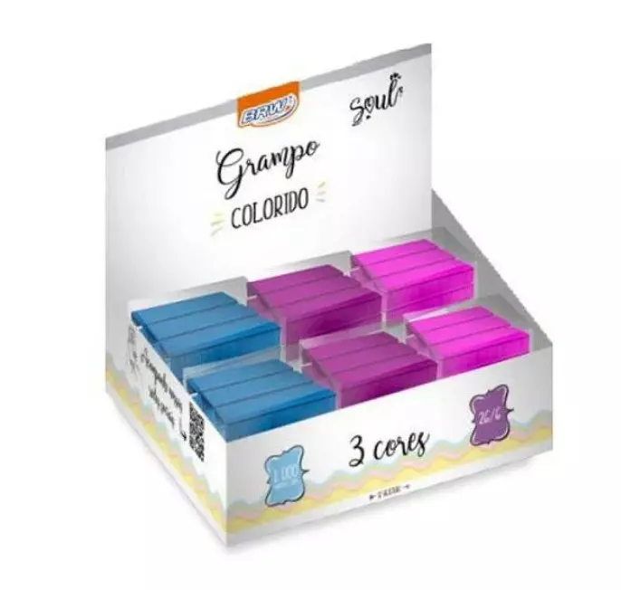 Grampo Colorido - Brw