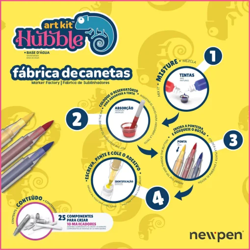 Fábrica de Canetas Art Kit Hubble - Newpen - Image 2