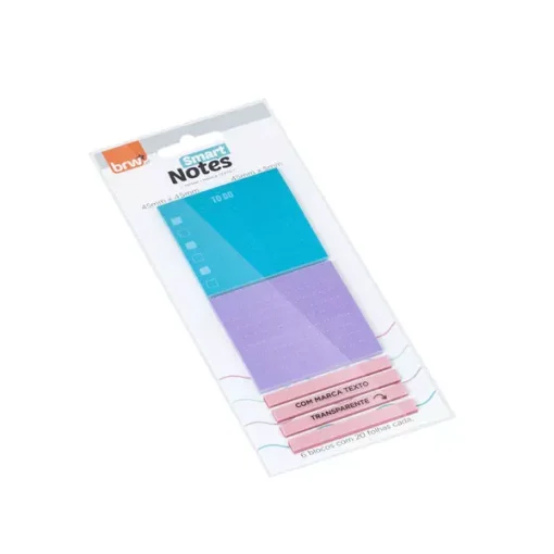 Bloco Adesivo Tritak + Marca Texto - Brw