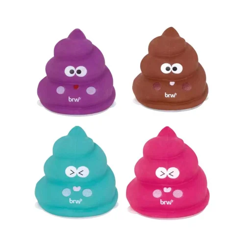 Apontador com Depósito e Borracha Poop! - Brw