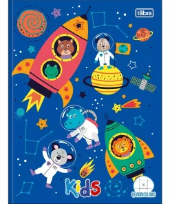 Caderno Quadriculado Brochura Capa Dura - Tilibra