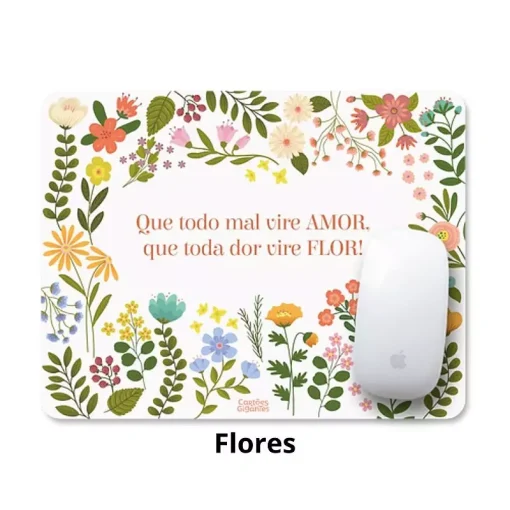 MousePad Linha Flores - Cartões Gigantes