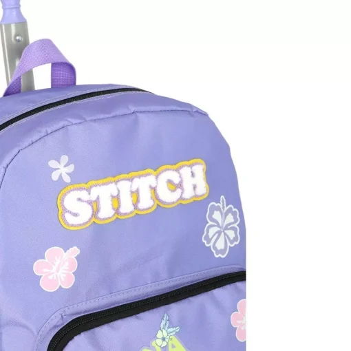 Mochila De Rodinha Lilás Stitch Ohana - Luxcel - Image 2
