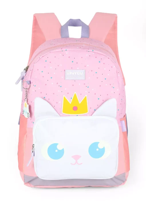 Mochila de Costas Up4you Gatinho - Rosa