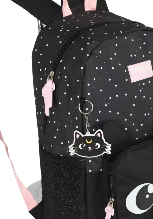 Mochila de Costas Up4you Gato - Preto - Image 2