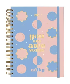 Caderno Smart You Are Awesome Milky - Dac