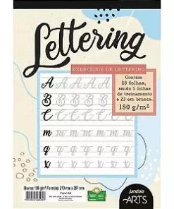 Caderno de Exercícios de Lettering - Jandaia