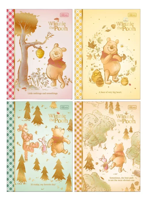 Caderno Brochura Colegial C/d Winnie The Pooh - Tilibra