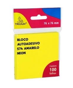Bloco Autoadesivo Neon - Triviun