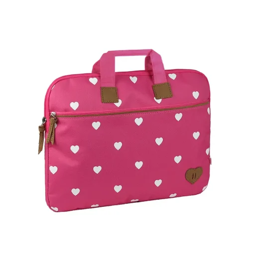 Case Note 15 C/Alça Pink/Coração