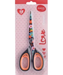 Tesoura Office Flowers - Molin