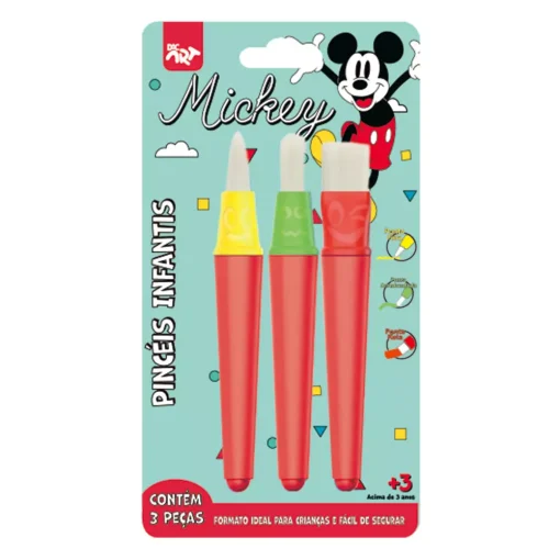 Pincéis Infantis Mickey - Dac