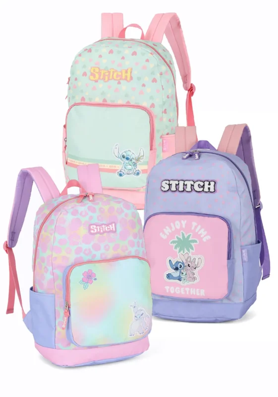 Mochila de Costas Stitch Coleção 2026 – Luxcel