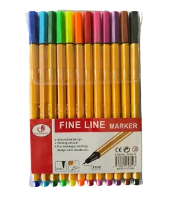 Fine Line Conjunto Yellow 12 cores 0.4mm