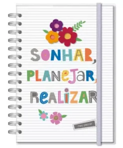 Planner Permanente M Frases Coloridas - Finaideia