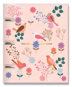 Caderno Argolado Leve Amor - Finaideia