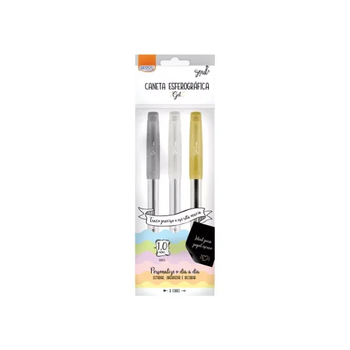 Caneta esferográfica Gel Soul - BRW