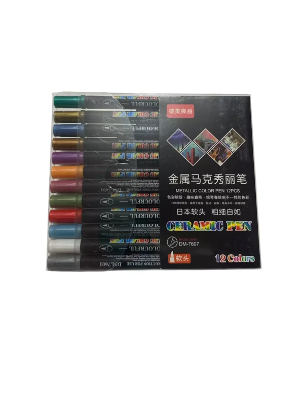 Caneta cerâmica 12 cores* - Imagem 2