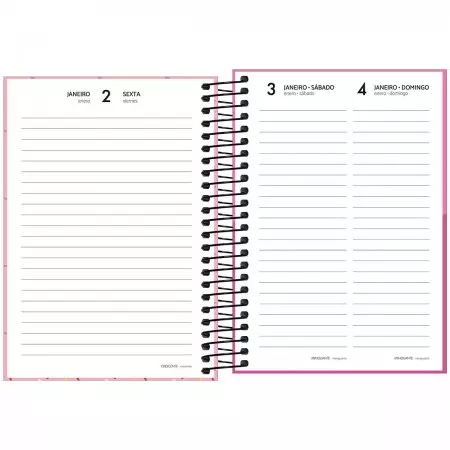 Agenda Spice Feminina - Tilibra - Imagem 2