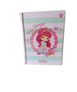 Caderno Universitário Moranguinho 1 matéria Espiral - Animativa