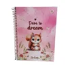 Caderno Dare to dream- So Cute - Animativa