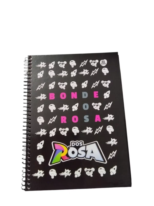 Caderno Universitário Dos Rosa 1 matéria - Animativa