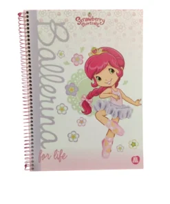 Caderno Universitário Moranguinho 1 matéria Espiral - Animativa