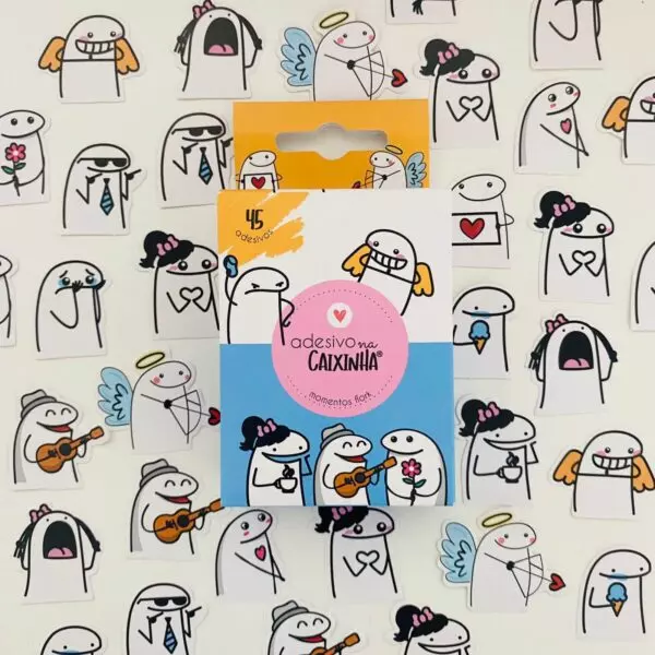 Adesivo na Caixinha Momentos Flork - Boendia